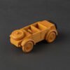 Fából készült játék Volkswagen Kübelwagen, vintage stílusban